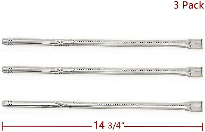 Replacement Parts for Char Broil Grill TRU Infrared 3 Burner 463242515, 466242516, 463367016, 463243016 466243219 Models, Included 3 Burners, 3 Heat Plates and 2 Adjustable Crossover Tubes.