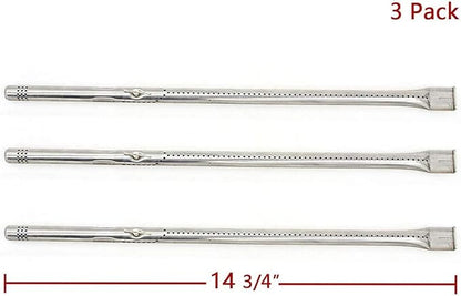 Replacement Parts for Char Broil Grill TRU Infrared 3 Burner 463242515, 466242516, 463367016, 463243016 466243219 Models, Included 3 Burners, 3 Heat Plates and 2 Adjustable Crossover Tubes.