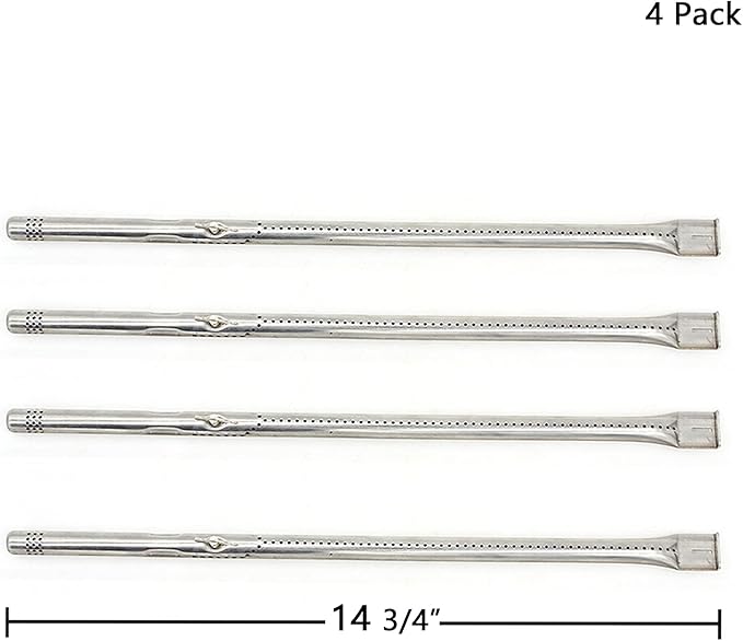 Replacement Parts for Char Broil Grill  TRU-Infrared 4 Burner 466242716, 466642616, 463242715, 463276016, 463257520 Models, Included 4 Burners, 4 Heat Plates and 3 Adjustable Crossover Tubes.