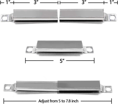 Replacement Parts for Char Broil Grill TRU Infrared 3 Burner 463242515, 466242516, 463367016, 463243016 466243219 Models, Included 3 Burners, 3 Heat Plates and 2 Adjustable Crossover Tubes.