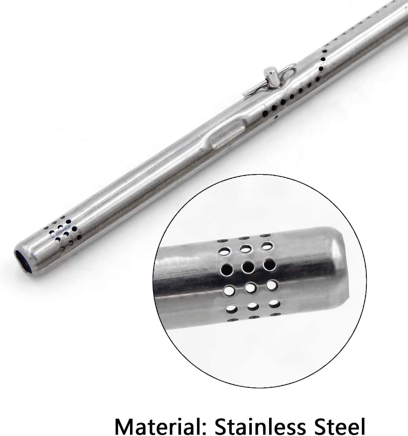 Replacement Parts for Char Broil Grill TRU Infrared 3 Burner 463242515, 466242516, 463367016, 463243016 466243219 Models, Included 3 Burners, 3 Heat Plates and 2 Adjustable Crossover Tubes.