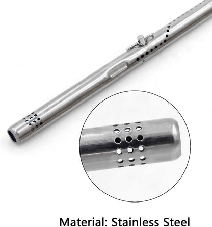Replacement Parts for Char Broil Grill TRU Infrared 3 Burner 463242515, 466242516, 463367016, 463243016 466243219 Models, Included 3 Burners, 3 Heat Plates and 2 Adjustable Crossover Tubes.