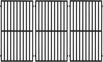 70-01-296 DGB610SSP Grates Replacement Parts for Dyna Glo DGB610SSP DGF600SSP Grill Grates Cast Iron Cooking Grate Dyna-glo Gas Grill 6 Burner Dyna Glo Grill Replacement Parts 3pcs