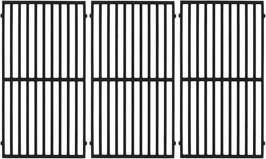 70-01-296 DGB610SSP Grates Replacement Parts for Dyna Glo DGB610SSP DGF600SSP Grill Grates Cast Iron Cooking Grate Dyna-glo Gas Grill 6 Burner Dyna Glo Grill Replacement Parts 3pcs