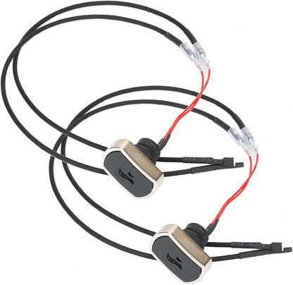 G369-0055-W1 Grill Igniter Button Switch Module for Charbroil Igniter Replacement, 2 Push Ignition Buttons Grill Replacement Parts for Charbroil Grill Igniter Surefire Ignition Systems