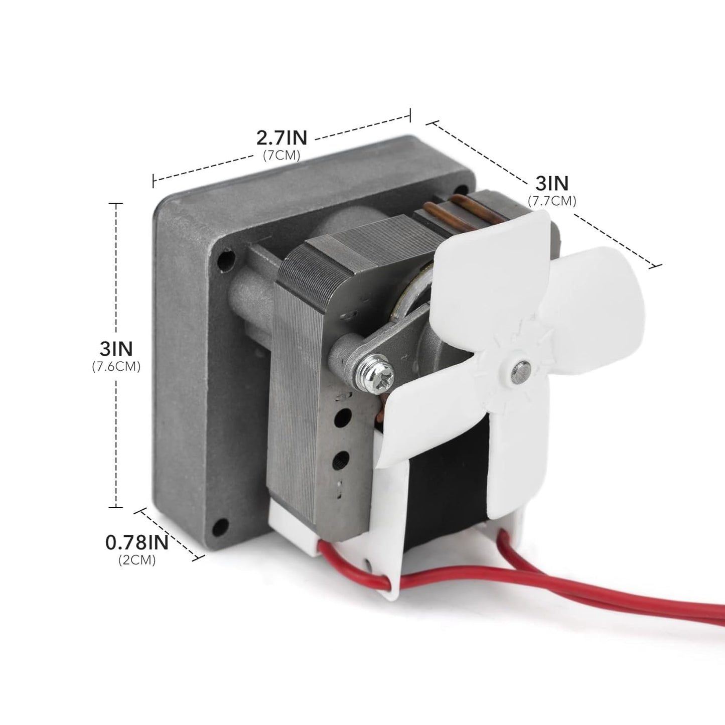 Auger Motor Replacement for Pit Boss/Traeger/Camp Chef Wood Pellet Grills, AC120V 60Hz 2 Pole Universal Auger