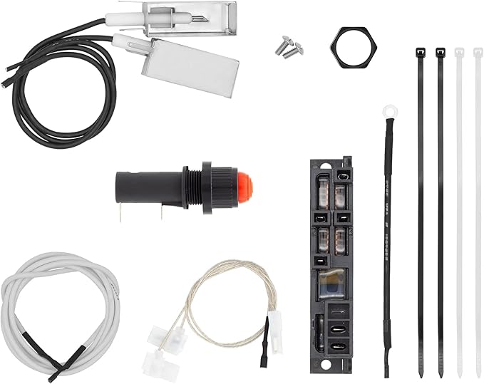 42322 Grill Igniter Kit for Weber Summit Silver B-4 Burner Gas Grills, Comes with Module, Wires, Output Spark Generator, Push Button, Mounting Screws
