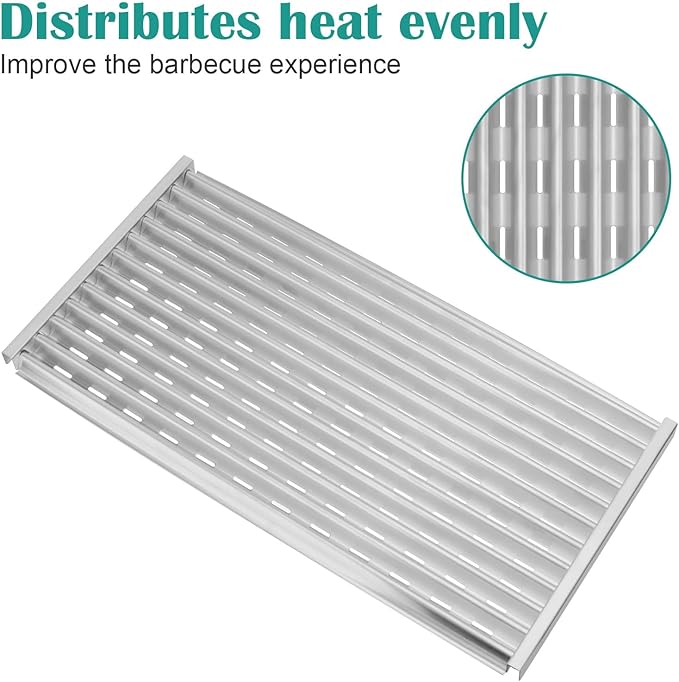 Grill Grates G460-0500-W1 for Charbroil Performance TRU-Infrared 2-Burner 463672219 463672419 463633316 463672016 463672216 463672416 Emitter Plates Replacement Parts for Charbroil, Stainless Steel