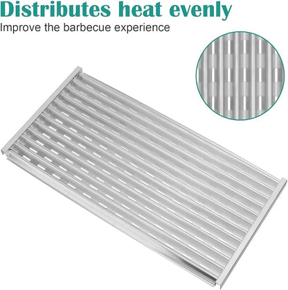Grill Grates G460-0500-W1 for Charbroil Performance TRU-Infrared 2-Burner 463672219 463672419 463633316 463672016 463672216 463672416 Emitter Plates Replacement Parts for Charbroil, Stainless Steel