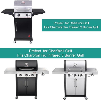 Grill Grates G460-0500-W1 for Charbroil Performance TRU-Infrared 2-Burner 463672219 463672419 463633316 463672016 463672216 463672416 Emitter Plates Replacement Parts for Charbroil, Stainless Steel
