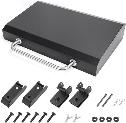 Griddle Lid Back-hinged Design for 36" Blackstone Griddle, Nexgrill, Member Mark Griddle and Other 36'' griddles, Hard Cover Hood with Handle for 36 Inch Blackstone Table Top Griddles