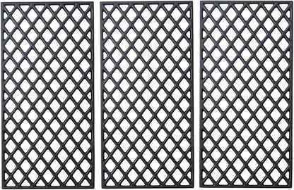 19" Grill Grate GR2210601-MM-00 Replacement Parts for Members Mark 5 Burner Gas Grill GR2210601-MM-00 Sam's Club Cooking Grids Cast Iron Grill Grates Broil King BBQ Rankam Grill Parts, 3 Pack
