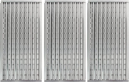 8 3/8" Stainless Steel Tru-Infrared Emitter Grates for 2 &3 and 4 Burner Charbroil Grills 463241314 463257111 463257110 463247412 463247109 463241313 466247109 465257110 466257110, 3-pk