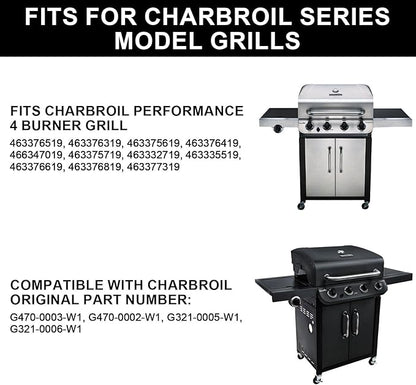 Grill Parts for Charbroil Performance 463377319, 463376419, 463376519, 463376319,17.9''Cast Iron Cooking Grate for Charbroil Grill Grates G321-0005-W1,G470-0002-W1, G470-0003-W1