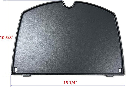 6559 Cast Iron Cooking Griddle for Weber Q200 Q220 Q240 Q260 Q2000 Q2200 Q2400 Series, Gas Grills Griddle Fits 396001 396002 394001 566014 566001 
