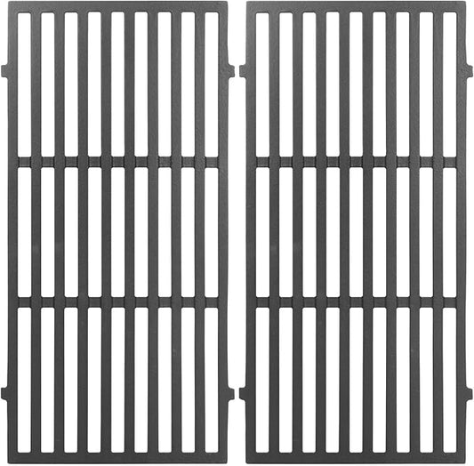 66094 66801  18 7/8'' Cast Iron Grill Grates for Weber Genesis GS4 II E-210,II LX E/S 240 Gas Grills, 2 Pack Cooking Grid Replacement parts