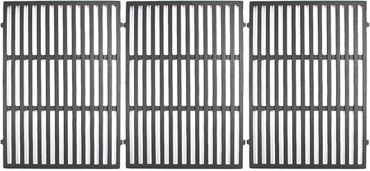 66096 66803  18 7/8 inch Cast Iron Grill Grates Replacement for Weber Genesis II 610 and Genesis II LX 640 Series Gas Grills 2017 and Newer