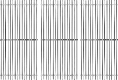 66096 66803 (3-Pack) 18 7/8" SUS304 Cooking Grates for Weber Genesis ii e 610 640 and Genesis II LX 640 E-640 S-640 Series Gas Grills 2017 and Newer