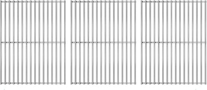 66089 66097 Grill Grate Replacement Parts for Weber Genesis II E-410, E-435, S-435, SE-410, Weber Genesis II LX 400 SER GBS S-435, Stainless Steel