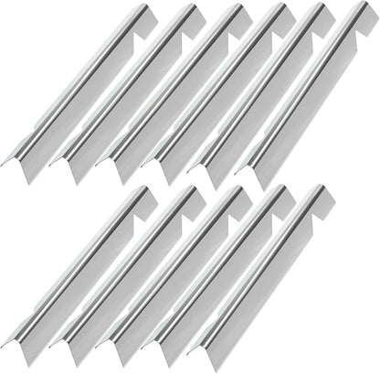 66796, 91611 Stainless Steel Flavorizer Bars Heat Plates Replacement for Weber Genesis II 610, Genesis II LX 640, 600 Series,  Set of 11