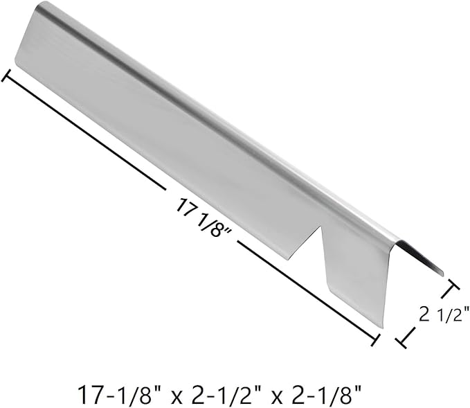 66796, 91611 Stainless Steel Flavorizer Bars Heat Plates Replacement for Weber Genesis II 610, Genesis II LX 640, 600 Series,  Set of 11