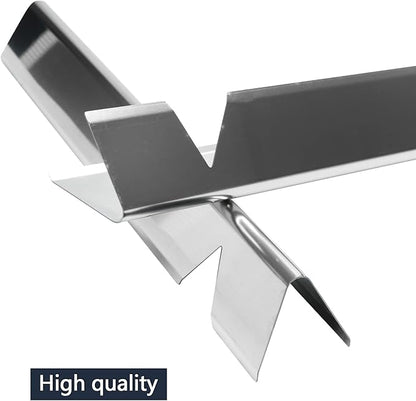 66796, 91611 Stainless Steel Flavorizer Bars Heat Plates Replacement for Weber Genesis II 610, Genesis II LX 640, 600 Series,  Set of 11