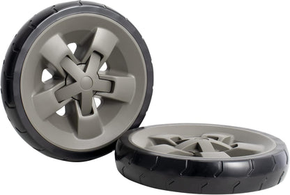 67445 67003  8 Inch Grill Wheels Replacement for Weber Genesis II/II LX Gas Grills (2017 and Newer),  Wheel with Hub Cap and Axle Cotter Pin, 2Pcs