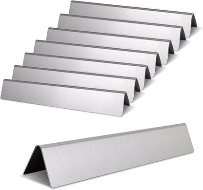 67668 Grill Flavorizer Bars for Weber Summit 400 Series, Summit E/S 440/450/460/470, 8 PC Stainless Steel Gas , 18" x 1.6" x 1.2"