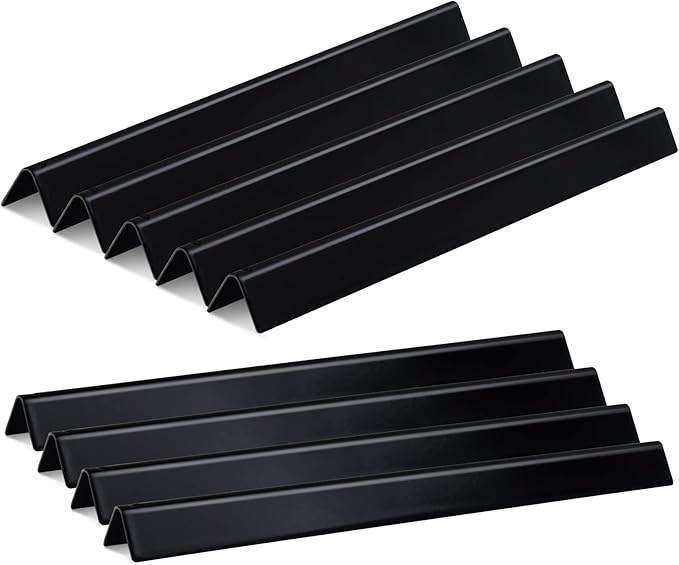 67669 Flavorizer Bars  for Weber Summit E-420 S-420 Gas Grills,18 Inch Heat Plate for Weber Summit 400 Series Porcelain-Enameled, 9 Pack 