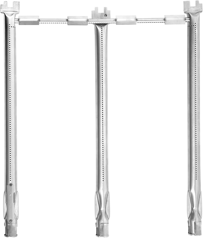 69787 Grill Burner Replacement for Weber Spirit E/S-310, Spirit I & II 300 Series (Front Control), Stainless Steel, 18-Inch Long