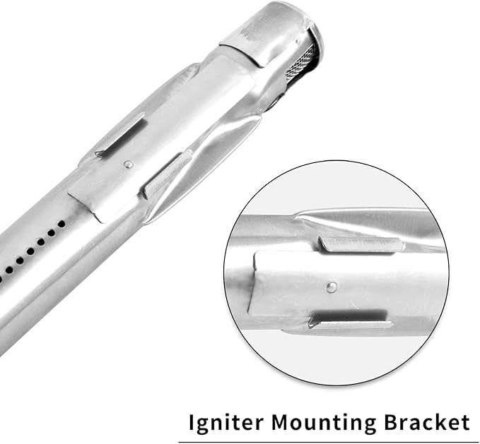 69787 Grill Burner Replacement for Weber Spirit E/S-310, Spirit I & II 300 Series (Front Control), Stainless Steel, 18-Inch Long