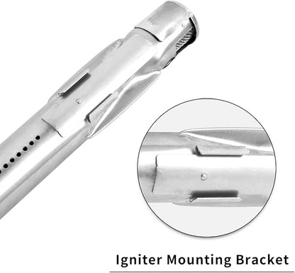 69787 Grill Burner Replacement for Weber Spirit E/S-310, Spirit I & II 300 Series (Front Control), Stainless Steel, 18-Inch Long