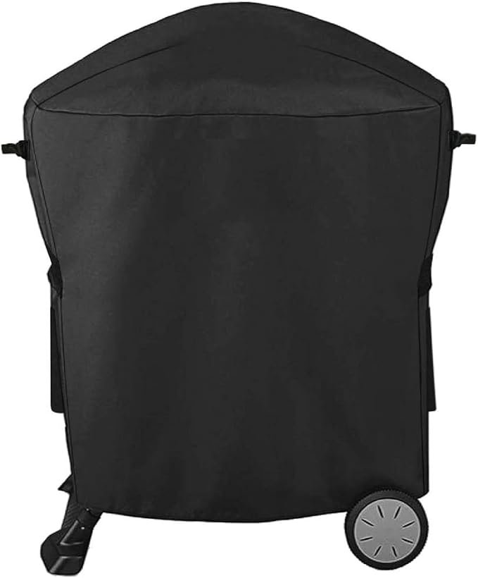 7113 Grill Cover for Weber Q100 Q120 Q1000 Q1200 Q200 Q220 Q2000 Q2200 Q2400 Series Gas Grills, 600D Waterpoorf BBQ Gas Grill Cover