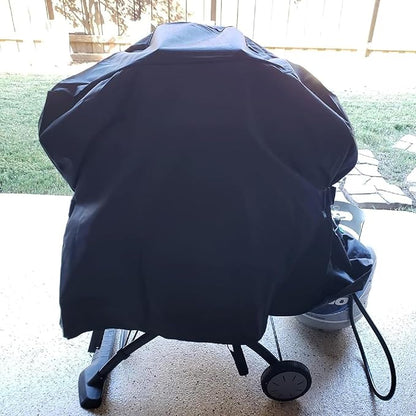 7113 Grill Cover for Weber Q100 Q120 Q1000 Q1200 Q200 Q220 Q2000 Q2200 Q2400 Series Gas Grills, 600D Waterpoorf BBQ Gas Grill Cover