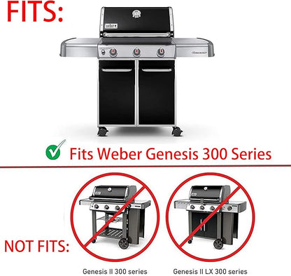 7566 Replacement Griddle for Weber Genesis 300 Series Cast Iron Griddle for Genesis E-310 E-320 E-330 S-310 S-320 S-330 EP-310 EP-320 EP-330 CEP-310