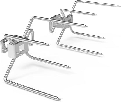7614 Stainless Steel Rotisserie Kit for Weber  Spirit 200/300 Series Grill