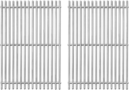 7638 7639 Cooking Grates for Weber Spirit I/ II 300 Series E/S 310 E/S 320 E/S 330, Genesis Silver B/C, Gold B/C, Spirit 700,Weber 900,Stainless Steel