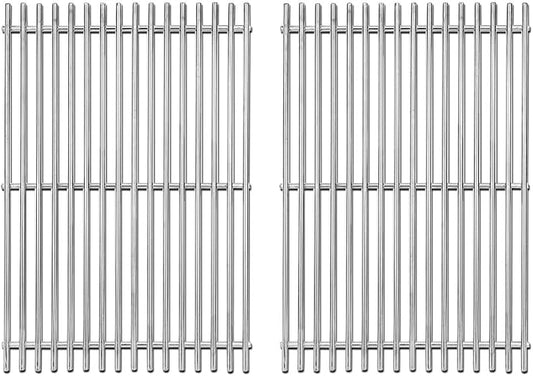 7638 7639 Cooking Grates for Weber Spirit I/ II 300 Series E/S 310 E/S 320 E/S 330, Genesis Silver B/C, Gold B/C, Spirit 700,Weber 900,Stainless Steel