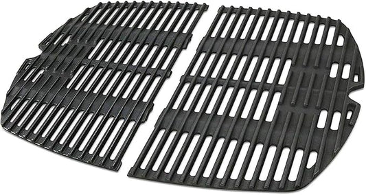 7645 Cooking Grates for Weber Q2000 Q2400 Q200 Q220 Series Gas Grills,for Weber Grill Parts 396001,396000 Replacement for Weber 65811 69935, Cast Iron