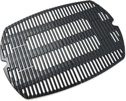 7646 7584 Cooking Grates for Weber Q300 Q320 Q3000 Q3200 Series, 57060001, 586002 Grills, Cast Iron Grill Grates Replacement for Weber Q300, Set of 2