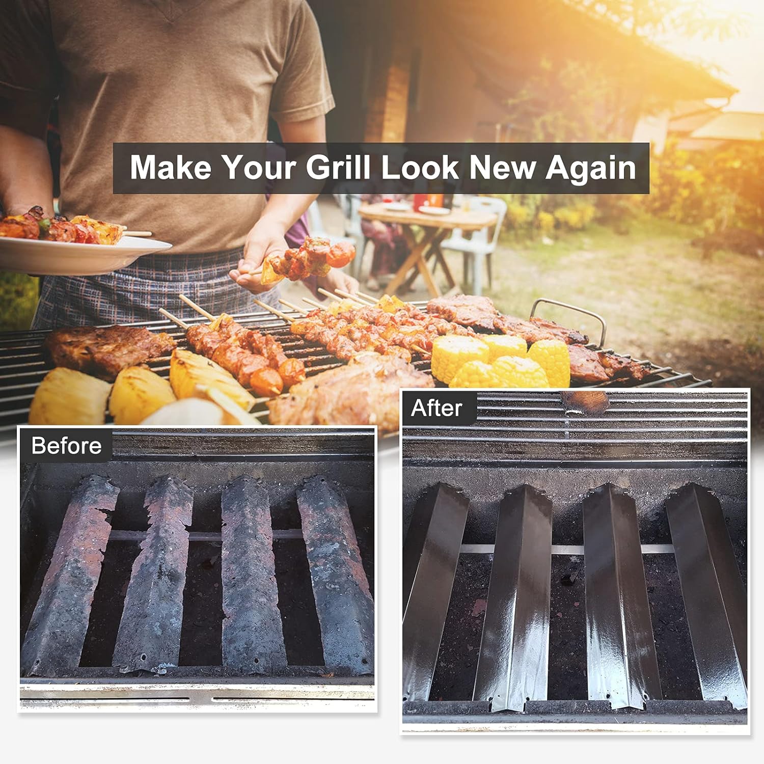 Grill Parts Kit for Charbroil 463244011 463244012 463257010 463247009 463215513 463247512 463247310 463215512 463212511 463247209 463267113 463224611 463225315 463271314 Gas Grill