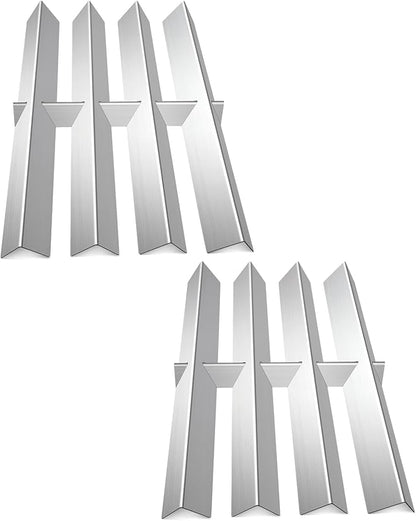 9898 Grill Heat Plate Bars Compatible for Weber  Summit Gold C4 Summit Platinum D4 LP (Built in 2006),Heavy Duty Stainless Steel Grill Flavorizer Bars