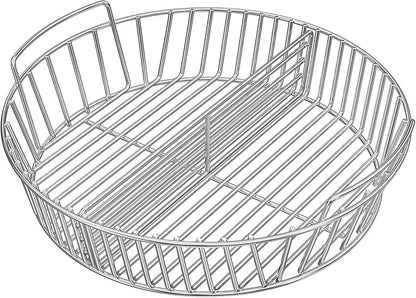 Stainless Steel Charcoal Ash Basket Charcoal Briquet Holder BBQ Accessories for Weber 22" Kettle Grills
