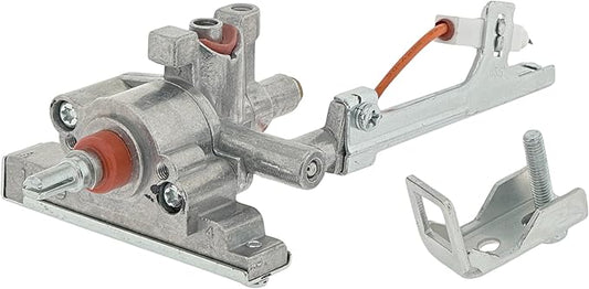 Gas Grill Replacement Parts Manifold Main Burner Control Valve Assembly with Igniter for Weber Summit 400/600 Series (Natural Gas(NG))